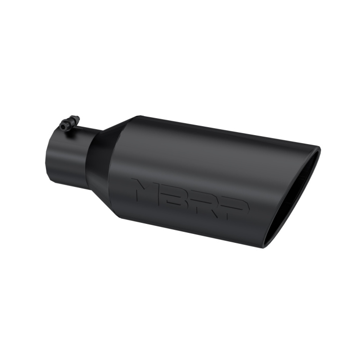 MBRP Universal Exhaust Tip 7in O.D. Rolled End 4in Inlet 18in Length - Black in the group Tuning / Exhaust and Manifold / Exhaust tips at DDESIGN Scandinavia AB (mbrp-T5126BLK)