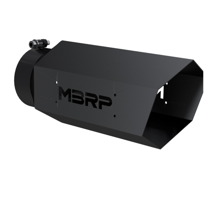 MBRP Universal Hex Tip 5in Inlet 16in length w/o Logo - Black Coated in the group Tuning / Exhaust and Manifold / Exhaust tips at DDESIGN Scandinavia AB (mbrp-T5167BLK)
