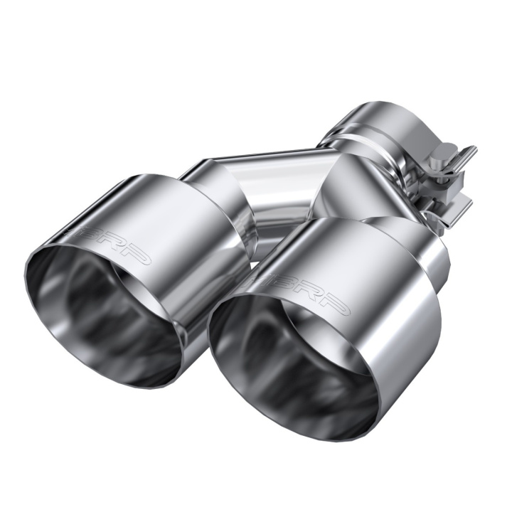 MBRP Universal T304 SS Dual Tip 4in OD/2.5in Inlet in the group Tuning / Exhaust and Manifold / Exhaust tips at DDESIGN Scandinavia AB (mbrp-T5177)