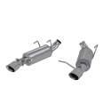 Mustang V6 2011-2014 3\'\' Dual Muffler Axle Back Split Rear AL MBRP