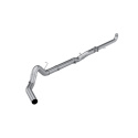 6.6L Duramax 2001-2004 5\'\' Downpipe-Back Single Side Exit No Muffler T409 MBRP