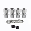 Chrome Hex Lug Nuts (1/2-20 / 13/16 Hex / 1.6in. Length) McGard