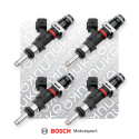 Bosch injector 627cc, 65mm (EV14L), 4pcs flow matched Nuke Performance