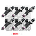 Bosch injector 2200cc NGI2, 65mm (EV14L), 6pcs flow matched Nuke Performance