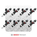 Bosch injector 627cc, 65mm (EV14L), 8pcs flow matched Nuke Performance