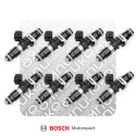Bosch injector 1200cc, 65mm (EV14L), 8pcs flow matched Nuke Performance