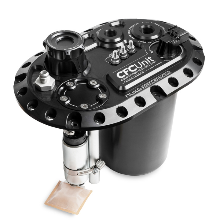 CFC Unit for brushless fuel pumps - Competition Fuel Cell Unit, with integrated fuel surge tank Nuke Performance in the group Tuning / Fuel system / Fuelcells at DDESIGN Scandinavia AB (nuke-150-05-204)