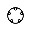 CFC Unit Fuel Level Sender Gasket, Viton Nuke Performance