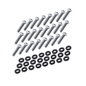 24 bolts and nylon washers for CFC Unit , M6x20 Nuke Performance