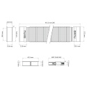 Fuel Filler Hose Kit, 90cm (3 feet) Nuke Performance
