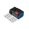 Bulkhead electrical connector, 6-pin Nuke Performance