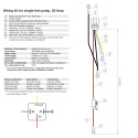 Wiring kit for single fuel pump, 30-Amp, battery connection Nuke Performance