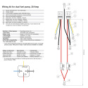 Wiring kit for dual fuel pumps, 30-Amp, battery connection Nuke Performance