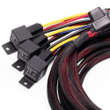 Wiring kit for triple fuel pumps, 30-Amp, battery connection Nuke Performance