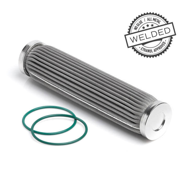 Replacement filter element 10 Micron PF200 - Welded Stainless Steel Nuke Performance in the group Tuning / Fuel system / Fuel filter at DDESIGN Scandinavia AB (nuke-200-10-104)