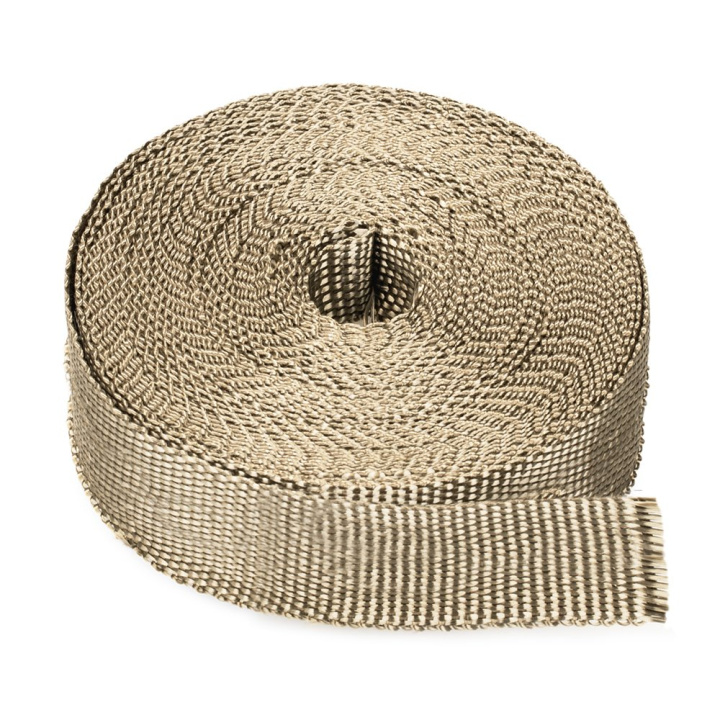 Titanium Exhaust Wrap, 50mm x 15m Nuke Performance in the group Tuning / Thermal insulation & Cable protection / Exhaust bandage & Locking straps at DDESIGN Scandinavia AB (nuke-290-01-111)