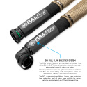 BQL 22 Male to Convoluted hose, 90 Degree Nuke Performance