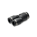Pneufit Quick Connect Y Fitting 6 mm (1x) to 6 mm (2x) Nuke Performance