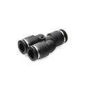 Pneufit Quick Connect Y Fitting 8 mm (1x) to 8 mm (2x) Nuke Performance