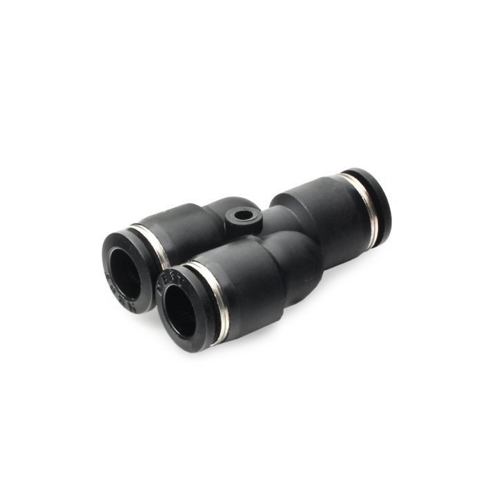Pneufit Quick Connect Y Fitting 8 mm (1x) to 8 mm (2x) Nuke Performance in the group Tuning / AN-Couplings / AN Components / Quick Connections at DDESIGN Scandinavia AB (nuke-300-10-131)