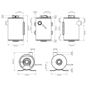 Coolant Expansion Tank, 1.0L Nuke Performance