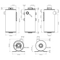 Coolant Expansion Tank, 1.5L Nuke Performance