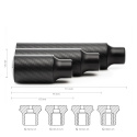 Gear Knob Cavernous Carbon 100, Matte finish Nuke Performance