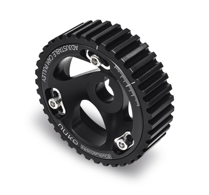 Adjustable Cam Pulley for Volvo 8v / 16v round teeth Nuke Performance in the group Select car model / Volvo / 240 - 245 - 260 1974-1993 / Tuning at DDESIGN Scandinavia AB (nuke-500-01-201)