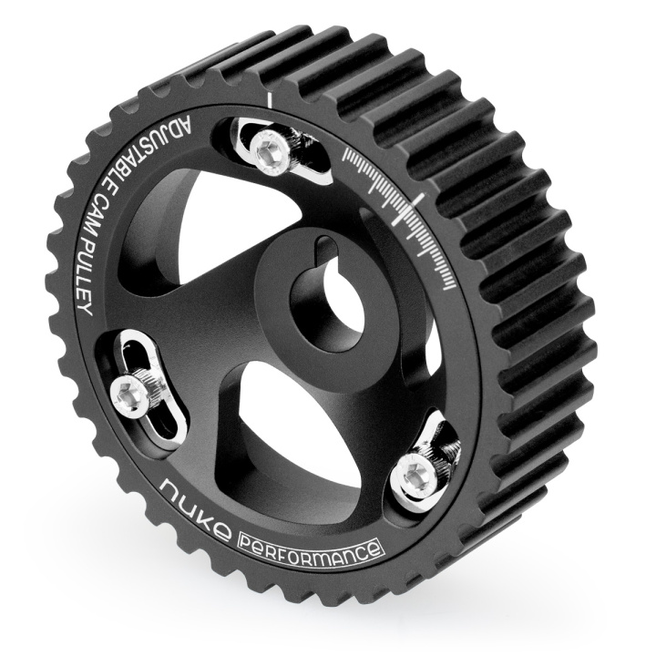 Adjustable Cam Pulley for Volvo 8v / 16v round teeth Nuke Performance in the group Select car model / Volvo / 740 - 745 - 760 1984-1992 / Tuning at DDESIGN Scandinavia AB (nuke-500-01-201)