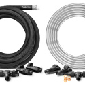 Air Jack 60 C 4pc Set, with PTFE hose kit and Petcock ball valve Nuke Performance