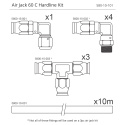Air Jack Hardline Kit Nuke Performance