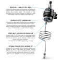 EMAP Canister 1/8 NPT, Exhaust Backpressure Damper Nuke Performance