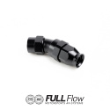 Full Flow PTFE Hose End Fitting 30 Degree AN-8 Nuke Performance
