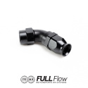 Full Flow PTFE Hose End Fitting 60 Degree AN-10 Nuke Performance