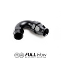 Full Flow PTFE Hose End Fitting 150 Degree AN-8 Nuke Performance