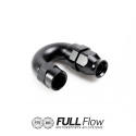 Full Flow PTFE Hose End Fitting 180 Degree AN-8 Nuke Performance