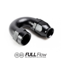 Full Flow PTFE Hose End Fitting 180 Degree AN-12 Nuke Performance