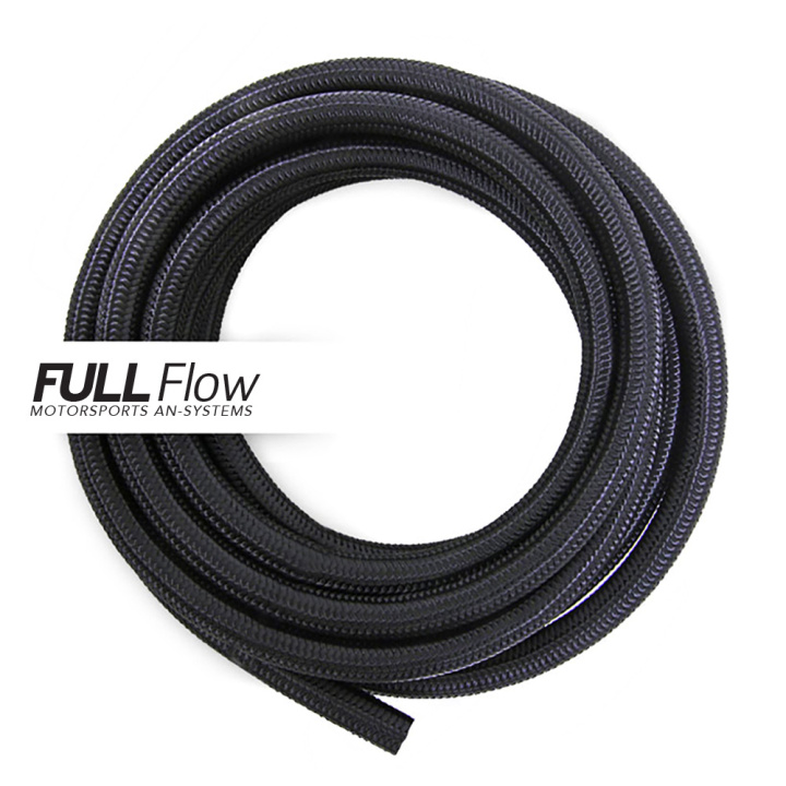 Black Nylon Braided Fuel Hose AN-12, Length 1m Nuke Performance in the group Tuning / AN-Couplings / AN Hoses & Pipes / AN Hoses at DDESIGN Scandinavia AB (nuke-820-01-112)