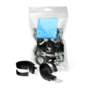 Stainless Steel P-Clamp for AN-10 AN fuel hose 10pcs Nuke Performance