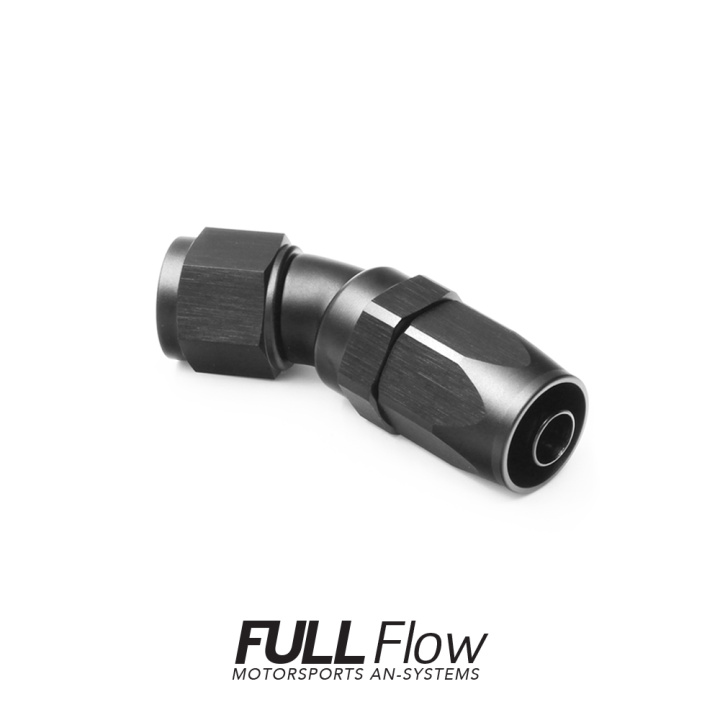 Full Flow AN Hose End Fitting 30 Degree AN-6 Nuke Performance in the group Tuning / AN-Couplings / AN Hose Ends / AN Hose Ends Standard at DDESIGN Scandinavia AB (nuke-830-03-106)
