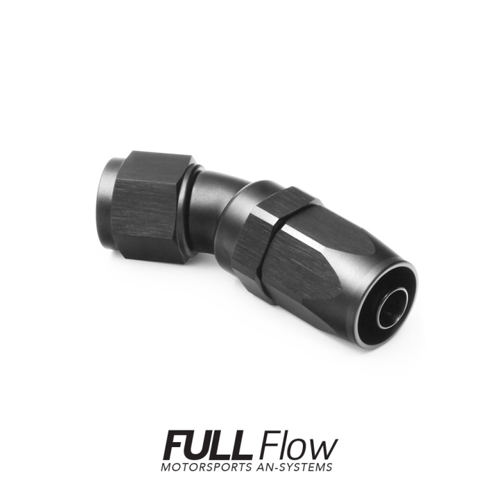 Full Flow AN Hose End Fitting 30 Degree AN-8 Nuke Performance in the group Tuning / AN-Couplings / AN Hose Ends / AN Hose Ends Standard at DDESIGN Scandinavia AB (nuke-830-03-108)