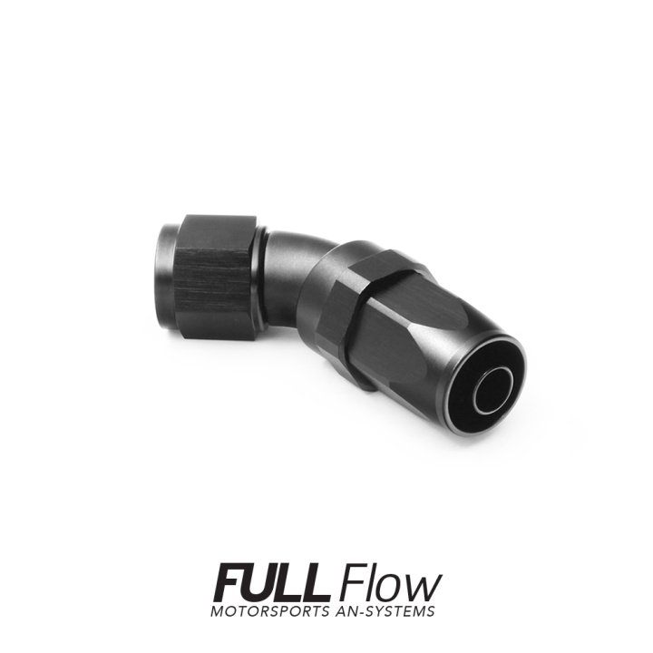 Full Flow AN Hose End Fitting 45 Degree AN-4 Nuke Performance in the group Tuning / AN-Couplings / AN Hose Ends / AN Hose Ends Standard at DDESIGN Scandinavia AB (nuke-830-04-104)