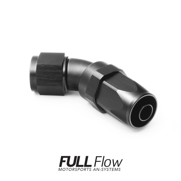 Full Flow AN Hose End Fitting 45 Degree AN-10 Nuke Performance in the group Tuning / AN-Couplings / AN Hose Ends / AN Hose Ends Standard at DDESIGN Scandinavia AB (nuke-830-04-110)
