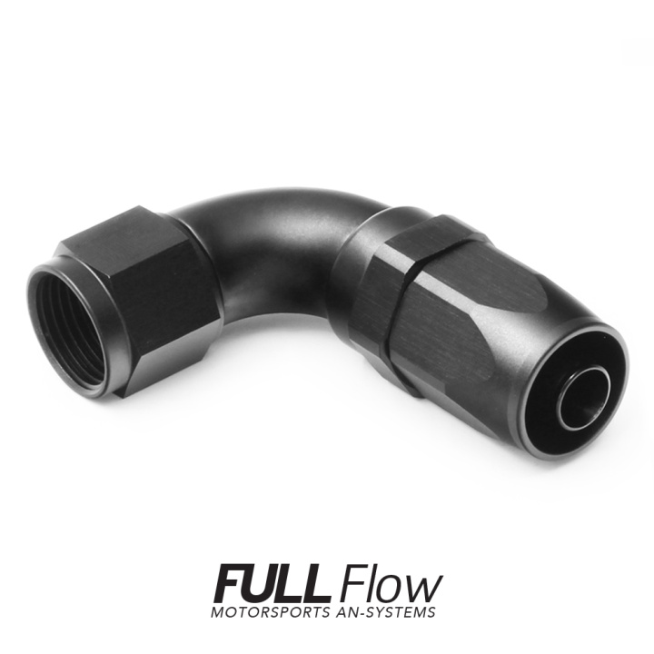 Full Flow AN Hose End Fitting 90 Degree AN-12 Nuke Performance in the group Tuning / AN-Couplings / AN Hose Ends / AN Hose Ends Standard at DDESIGN Scandinavia AB (nuke-830-09-112)