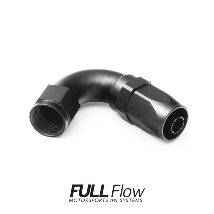 Full Flow AN Hose End Fitting 120 Degree AN-6 Nuke Performance in the group Tuning / AN-Couplings / AN Hose Ends / AN Hose Ends Standard at DDESIGN Scandinavia AB (nuke-830-12-106)