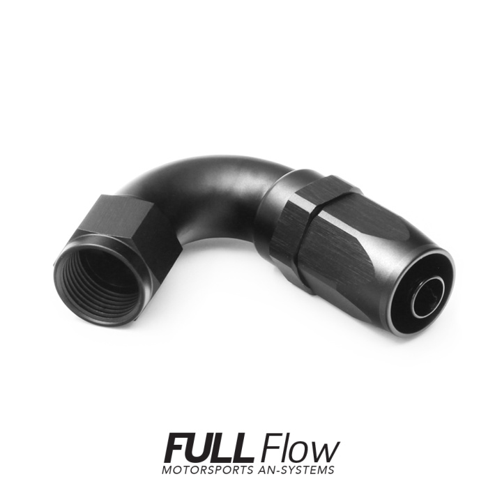 Full Flow AN Hose End Fitting 120 Degree AN-8 Nuke Performance in the group Tuning / AN-Couplings / AN Hose Ends / AN Hose Ends Standard at DDESIGN Scandinavia AB (nuke-830-12-108)