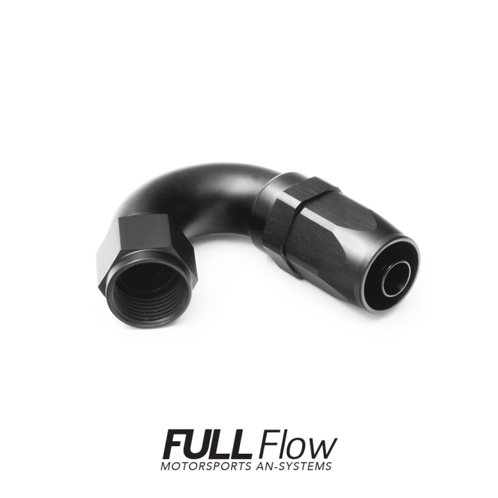 Full Flow AN Hose End Fitting 150 Degree AN-4 Nuke Performance in the group Tuning / AN-Couplings / AN Hose Ends / AN Hose Ends Standard at DDESIGN Scandinavia AB (nuke-830-15-104)