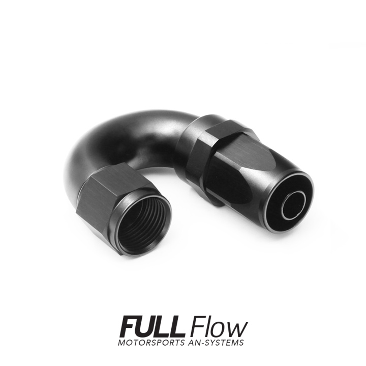 Full Flow AN Hose End Fitting 180 Degree AN-6 Nuke Performance in the group Tuning / AN-Couplings / AN Hose Ends / AN Hose Ends Standard at DDESIGN Scandinavia AB (nuke-830-18-106)