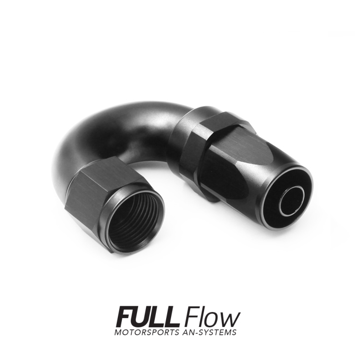Full Flow AN Hose End Fitting 180 Degree AN-8 Nuke Performance in the group Tuning / AN-Couplings / AN Hose Ends / AN Hose Ends Standard at DDESIGN Scandinavia AB (nuke-830-18-108)