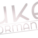 2pc Nuke Performance Sticker 20cm, Silver Nuke Performance